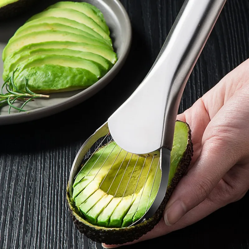 Kitchen Gadgets Cutting Tools - Avocado Knife Gadget Stainless Steel Cutter
