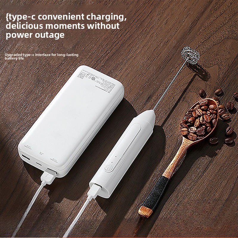 Healthy Kitchen Gadgets - Electric Coffee Milk Foaming Mixer Coffee