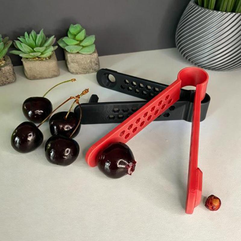 Kitchen Gadgets To 3D Print - 3D Printed Cherry Pitter, Easy-to-Use Fruit