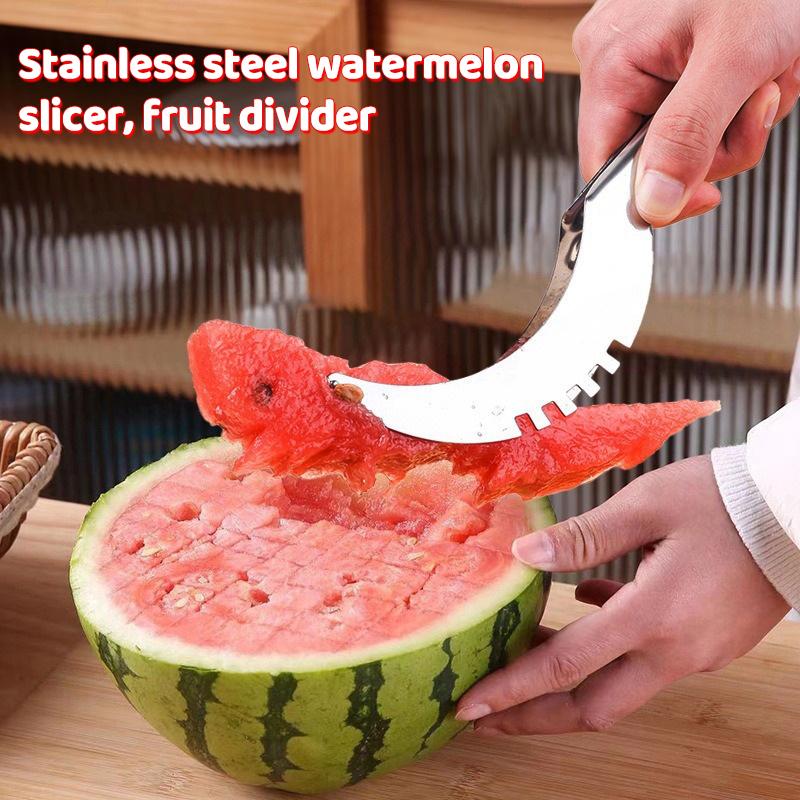 Stainless Steel Windmill Water - Watermelon Slicer Cutter ulasan dan harga