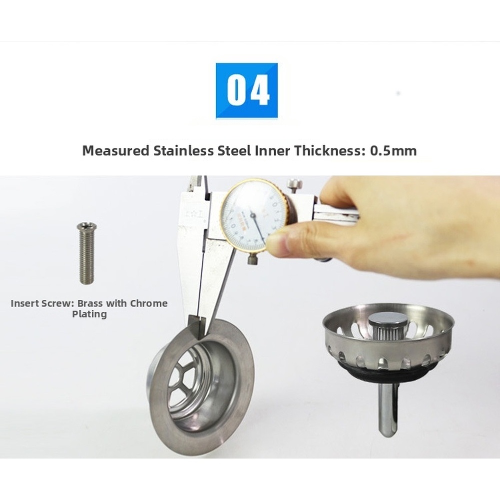 85mm Stainless Steel Kitchen S - Stainless Steel Strainer ulasan dan harga