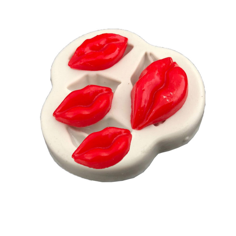 Sexy Lips Silicone Mold Fondan - Kitchen Gadgets For Cooking ulasan dan harga