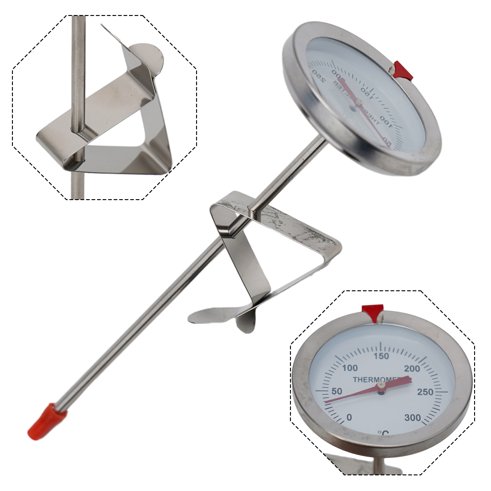 Stainless Steel Probe Thermome - Kitchen Gadgets For Cooking ulasan dan harga