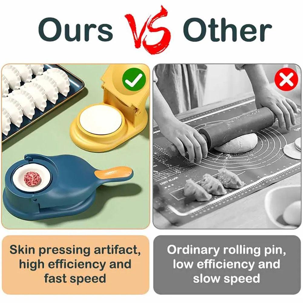 2 in 1 DIY Dumpling Maker Kit  - Kitchen Gadgets For Cooking ulasan dan harga