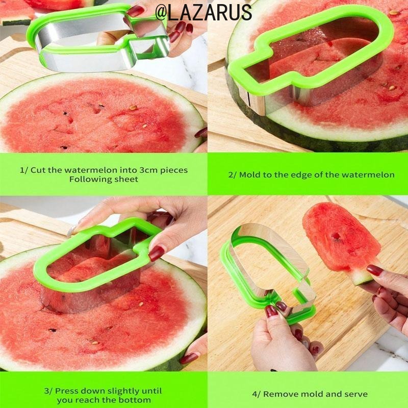 Stainless Steel Watermelon Cub - Watermelon Slicer Cutter ulasan dan harga