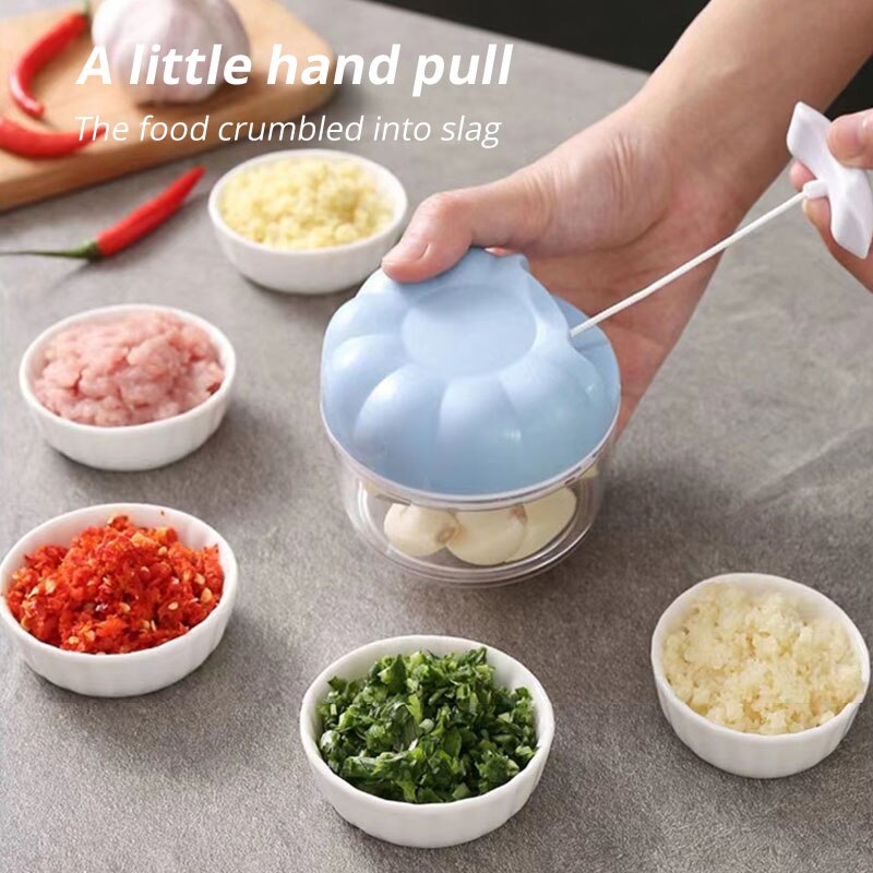 1pc Blue/Pink Manual Garlic Ma - Kitchen Gadgets For Cooking ulasan dan harga