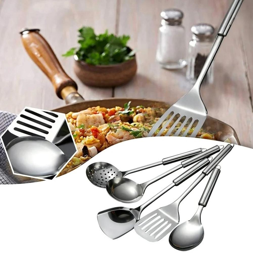 5PCS/SET Stainless Steel Pract - Kitchen Gadgets Under 100 ulasan dan harga
