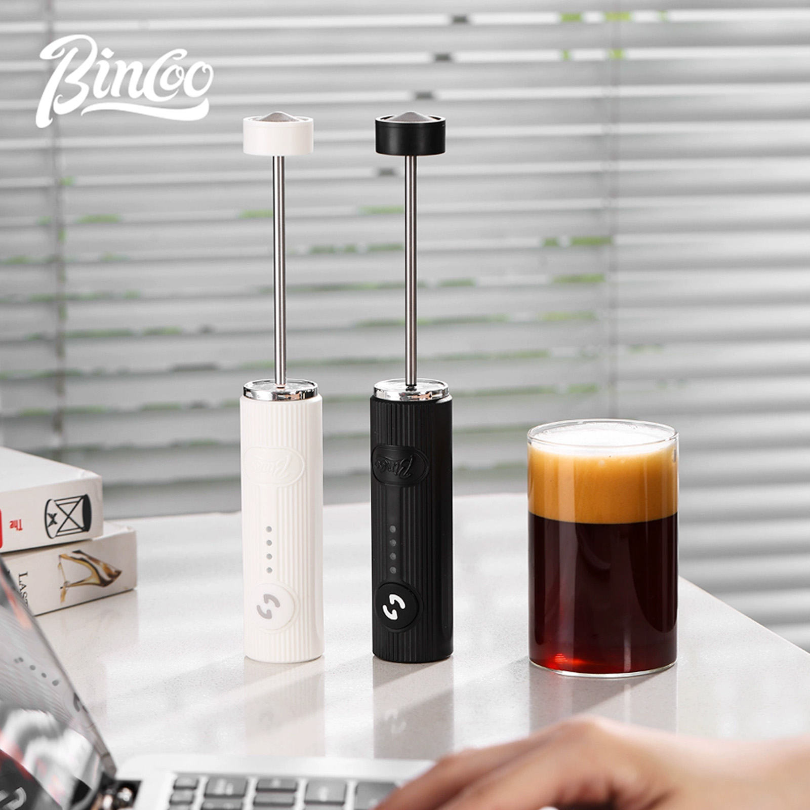 BINCOO Electric Coffee Frother - Healthy Kitchen Gadgets ulasan dan harga