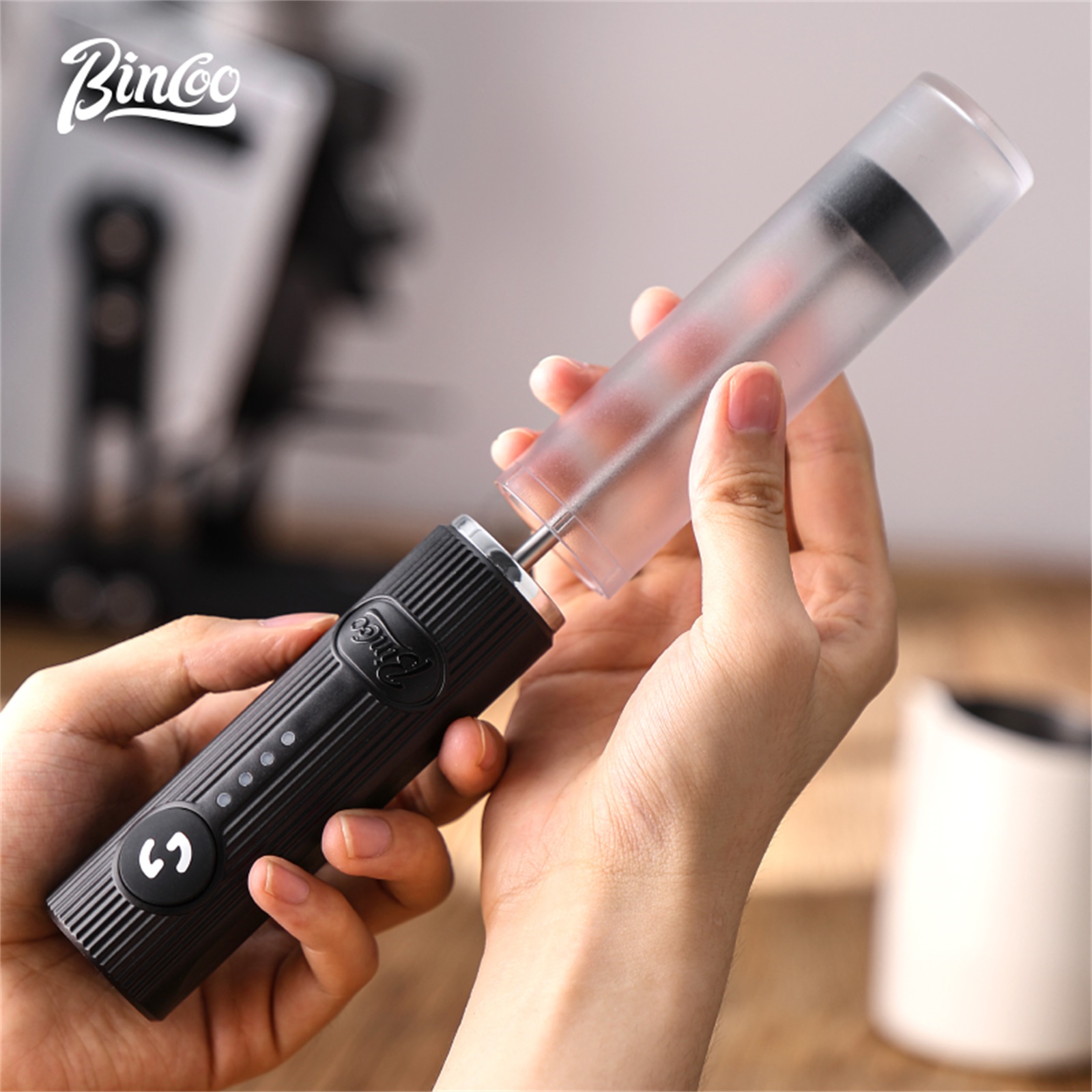 BINCOO Electric Coffee Frother - Healthy Kitchen Gadgets ulasan dan harga